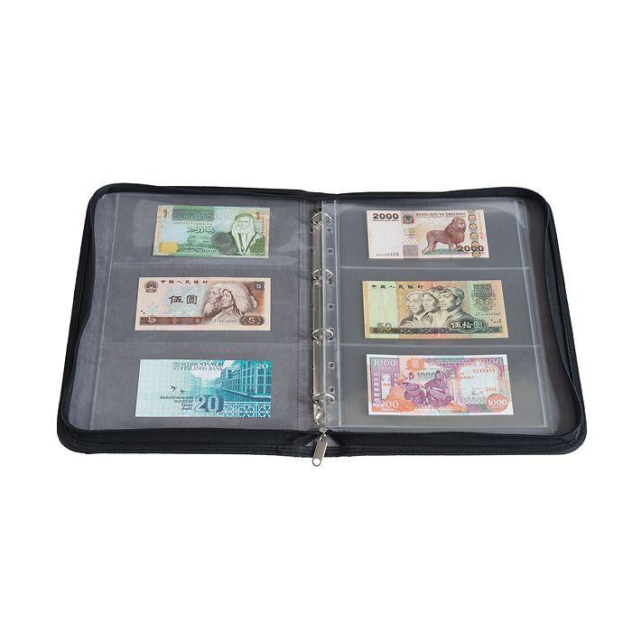 Ring binder folder KURT in GRANDE format, Black