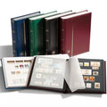 Stockbook COMFORT 32 White Page, Padded Leatherette ASSORTED COLOURS