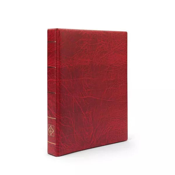 OPTIMA F EASY ringbinder, red