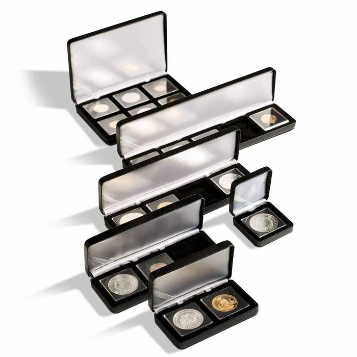 Single Coin Box NOBILE, for 4 QUADRUM, 50x50mm, black