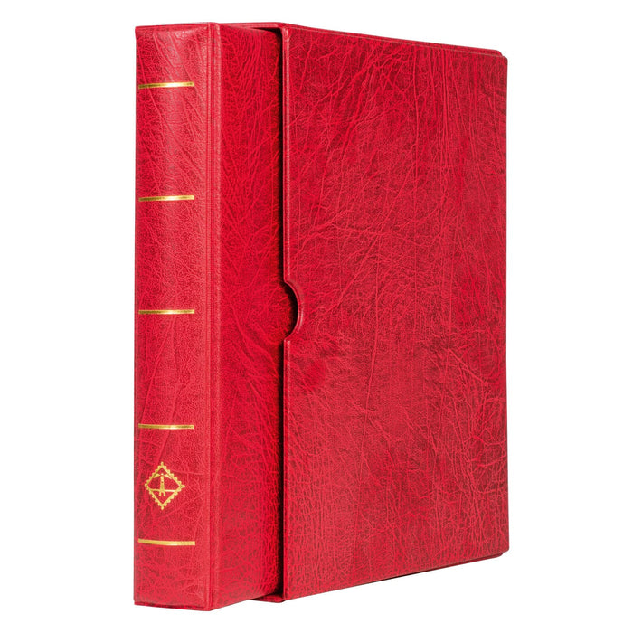 Ringbinder VARIO F, includes slipcase, red