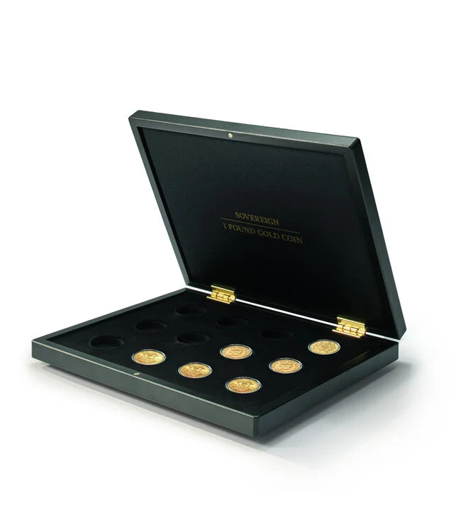 Volterra / Coin Case / 12 Sovereigns In Capsules